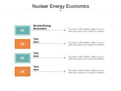 Nuclear energy economics ppt powerpoint presentation slides samples cpb