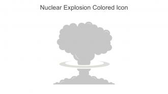 Nuclear Explosion Colored Icon In Powerpoint Pptx Png And Editable Eps Format
