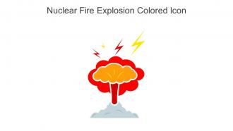 Nuclear Fire Explosion Colored Icon In Powerpoint Pptx Png And Editable Eps Format