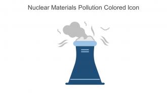 Nuclear Materials Pollution Colored Icon In Powerpoint Pptx Png And Editable Eps Format