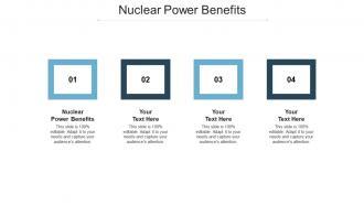 Nuclear power benefits ppt powerpoint presentation professional portrait cpb