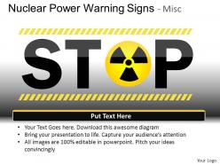 Nuclear power misc powerpoint presentation slides db