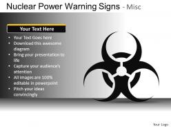Nuclear power misc powerpoint presentation slides db