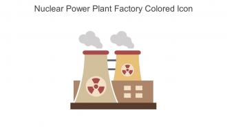 Nuclear Power Plant Factory Colored Icon In Powerpoint Pptx Png And Editable Eps Format