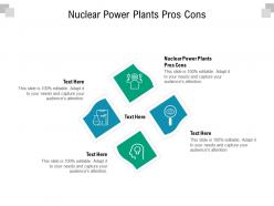 Nuclear power plants pros cons ppt powerpoint presentation portfolio files cpb