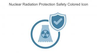 Nuclear Radiation Protection Safety Colored Icon In Powerpoint Pptx Png And Editable Eps Format