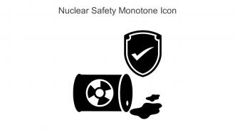 Nuclear Safety Monotone Icon In Powerpoint Pptx Png And Editable Eps Format