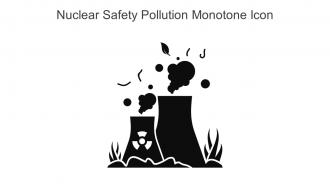 Nuclear Safety Pollution Monotone Icon In Powerpoint Pptx Png And Editable Eps Format