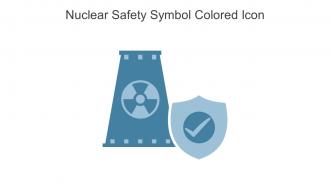 Nuclear Safety Symbol Colored Icon In Powerpoint Pptx Png And Editable Eps Format