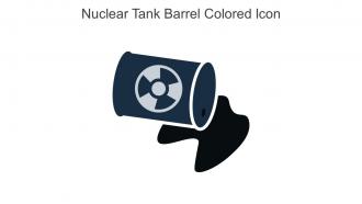 Nuclear Tank Barrel Colored Icon In Powerpoint Pptx Png And Editable Eps Format