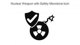Nuclear Weapon With Safety Monotone Icon In Powerpoint Pptx Png And Editable Eps Format