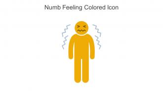 Numb Feeling Colored Icon In Powerpoint Pptx Png And Editable Eps Format