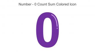 Number 0 Count Sum Colored Icon In Powerpoint Pptx Png And Editable Eps Format
