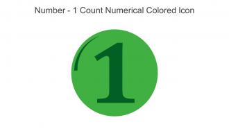Number 1 Count Numerical Colored Icon In Powerpoint Pptx Png And Editable Eps Format