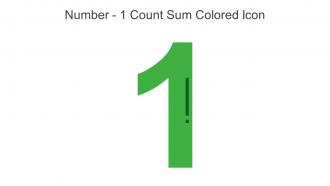Number 1 Count Sum Colored Icon In Powerpoint Pptx Png And Editable Eps Format