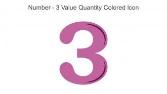 Number 3 Value Quantity Colored Icon In Powerpoint Pptx Png And Editable Eps Format