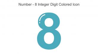 Number 8 Integer Digit Colored Icon In Powerpoint Pptx Png And Editable Eps Format