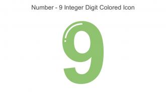 Number 9 Integer Digit Colored Icon In Powerpoint Pptx Png And Editable Eps Format