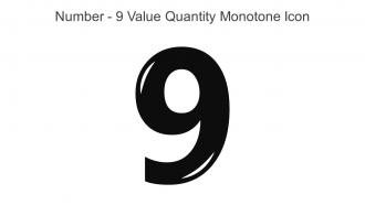 Number 9 Value Quantity Monotone Icon In Powerpoint Pptx Png And Editable Eps Format