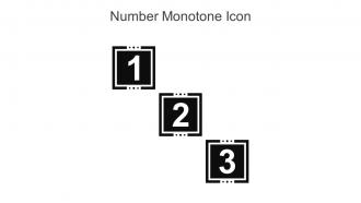 Number Monotone Icon In Powerpoint Pptx Png And Editable Eps Format