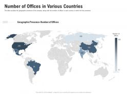 Number Of Offices In Various Countries Pitchbook For Acquisition Deal Ppt Diagrams
