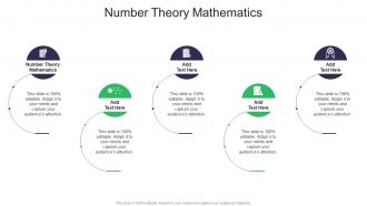 Number Theory Mathematics In Powerpoint And Google Slides Cpb