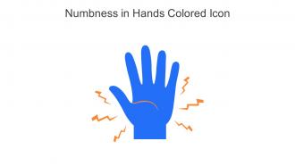 Numbness In Hands Colored Icon In Powerpoint Pptx Png And Editable Eps Format