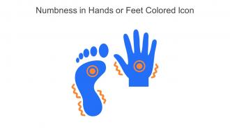 Numbness In Hands Or Feet Colored Icon In Powerpoint Pptx Png And Editable Eps Format