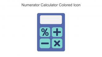 Numerator Calculator Colored Icon In Powerpoint Pptx Png And Editable Eps Format