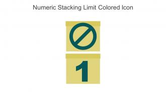 Numeric Stacking Limit Colored Icon In Powerpoint Pptx Png And Editable Eps Format