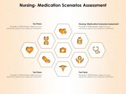Nursing medication scenarios assessment ppt powerpoint presentation styles display