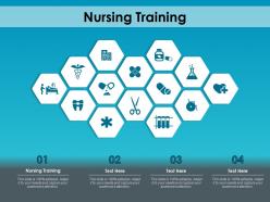 Nursing training ppt powerpoint presentation model graphics