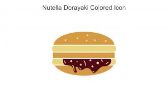 Nutella Dorayaki Colored Icon In Powerpoint Pptx Png And Editable Eps Format