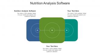 Nutrition analysis software ppt powerpoint presentation icon format cpb