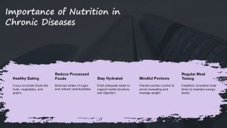 Nutrition And Lifestyle In Chronic Disease Management Strategies PPT PowerPoint ACP Engaging Best
