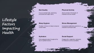 Nutrition And Lifestyle In Chronic Disease Management Strategies PPT PowerPoint ACP Adaptable Best