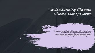 Nutrition And Lifestyle In Chronic Disease Management Strategies PPT PowerPoint ACP Template Good