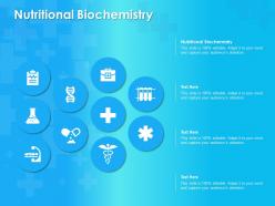 Nutritional biochemistry ppt powerpoint presentation layouts summary