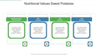 Nutritional Values Sweet Potatoes In Powerpoint And Google Slides Cpb