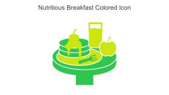 Nutritious Breakfast Colored Icon In Powerpoint Pptx Png And Editable Eps Format
