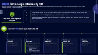 Nvidia Maxine Augmented Reality Sdk Nvidia Maxine For Enhanced Video AI SS