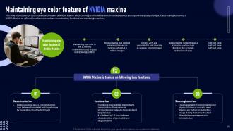 Nvidia Maxine For Enhanced Video And Audio Experience Powerpoint Presentation Slides AI CD Best Images