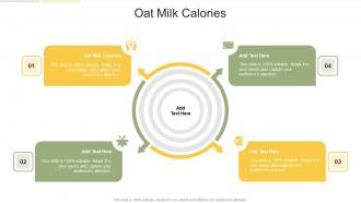 Oat Milk Calories In Powerpoint And Google Slides Cpb