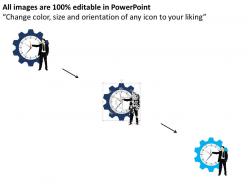 50888392 style variety 1 gears 2 piece powerpoint presentation diagram infographic slide