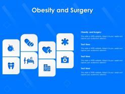 Obesity and surgery ppt powerpoint presentation ideas design templates