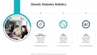 Obesity Diabetes Statistics In Powerpoint And Google Slides Cpb