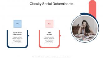Obesity Social Determinants In Powerpoint And Google Slides Cpb