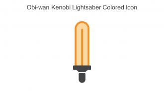Obi Wan Kenobi Lightsaber Colored Icon In Powerpoint Pptx Png And Editable Eps Format
