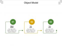 Object model ppt powerpoint presentation model inspiration cpb