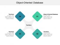 Object oriented database ppt powerpoint presentation file graphics cpb